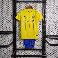 لباس بچه گانه النصر عربستان 2024-2023 | کیت اول