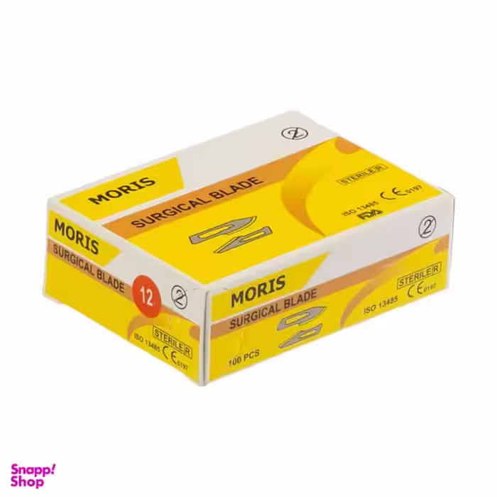 تیغ جراحی موریس سایز 12 بسته 100تایی