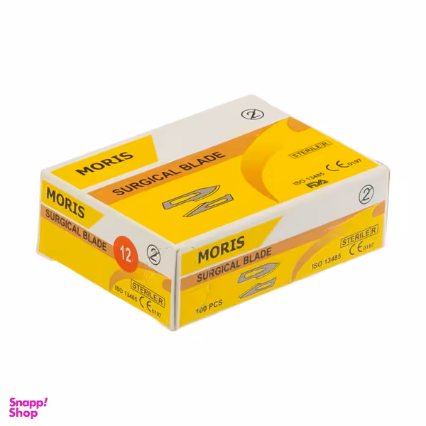 تیغ جراحی موریس سایز 12 بسته 100تایی