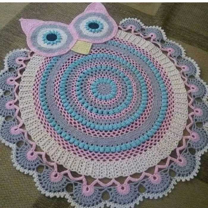 فرشینه دست بافت  کودک با نخ با کیفیت در ابعاد 1 متر 