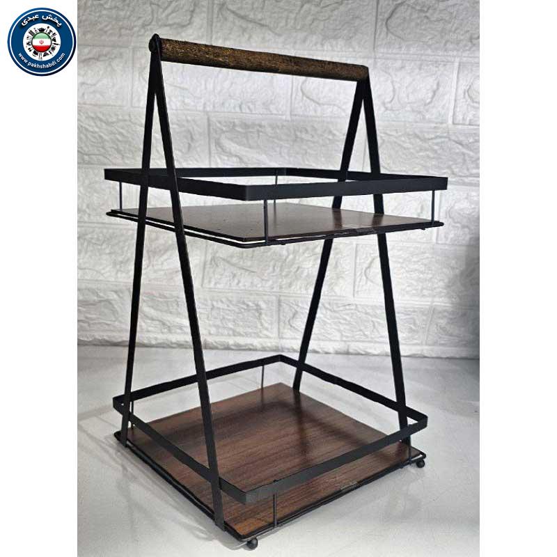 استند مربع 20×20 دسته چوبی مدل 6202