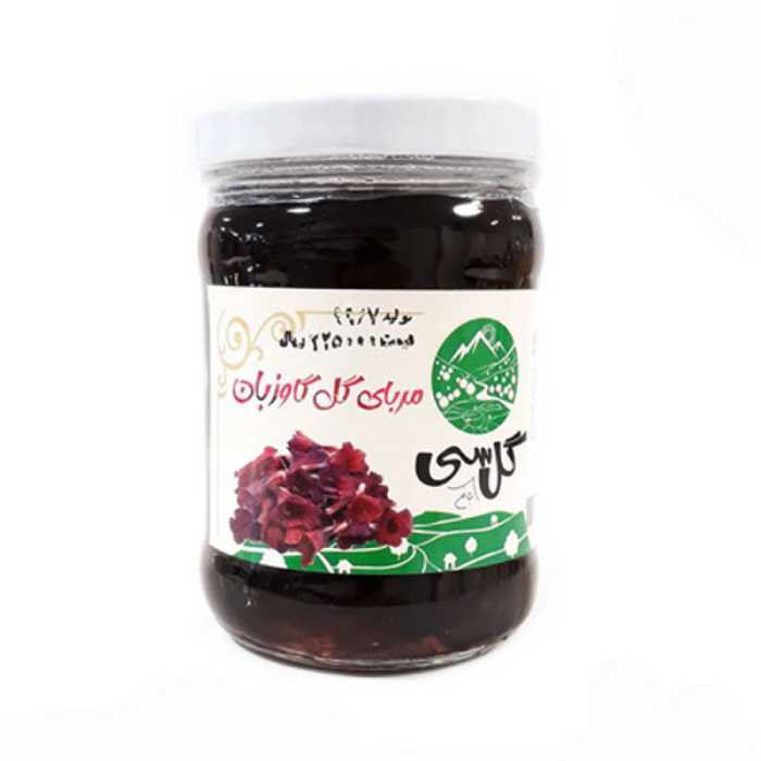 مربای گل گاو زبان عسلی گل سی ارگانیک 300 گرمی