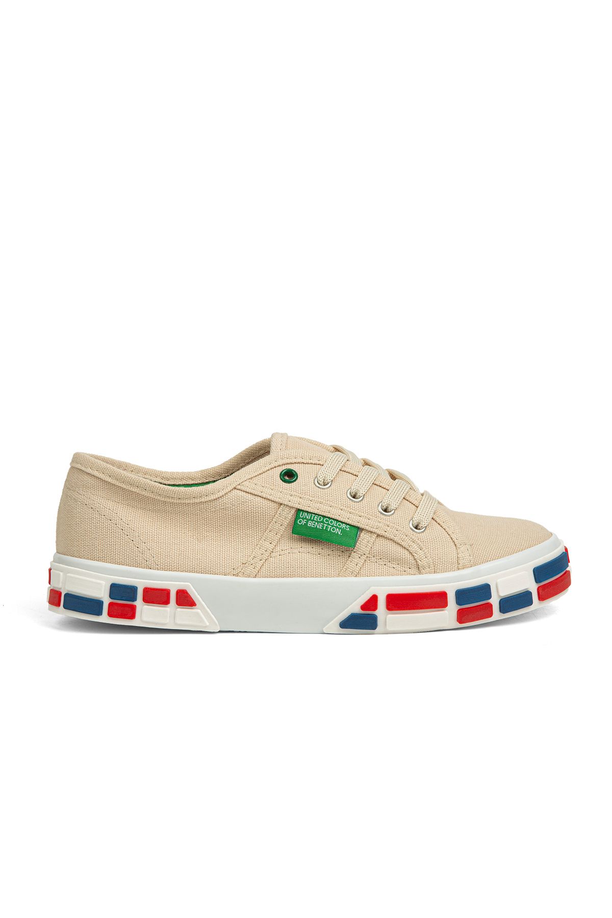اسنیکر نود زنانه کتونی کفش ورزشی بژ BN 30691 Benetton