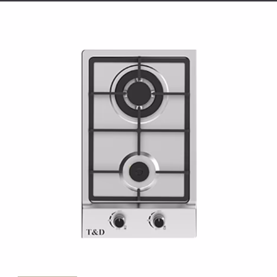 گاز رومیزی تی اند دی مدل TD127E(بیست و چهار ماه گارانتی)