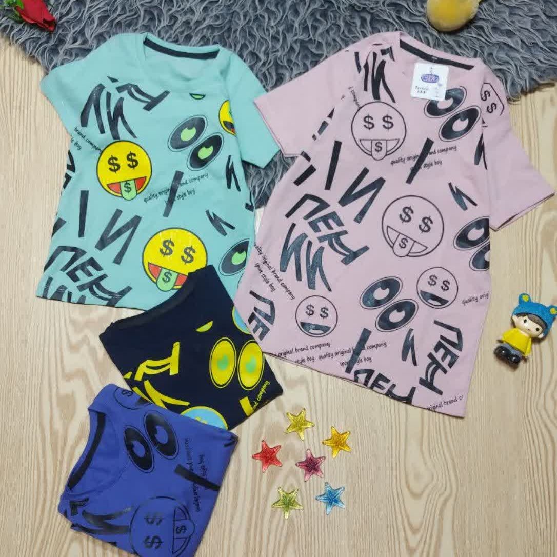 تیشرت دخترانه و پسرانه اسپورت تیشرت استیکر 😮ارسال رایگان 😮