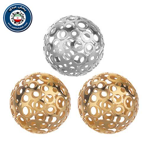 گوی فلزی دکوری لوکس