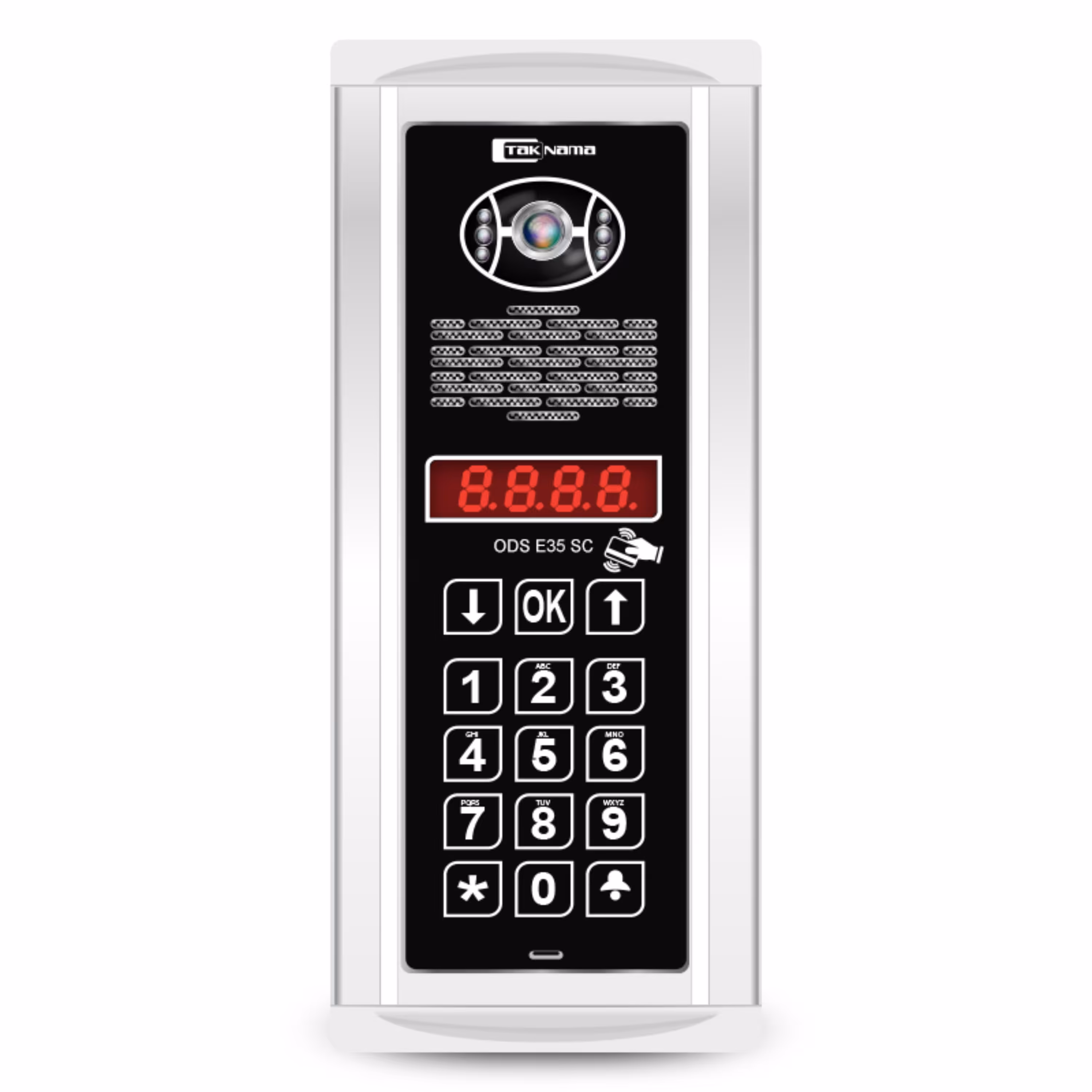 پنل تکنما لمسی کدینگ پسوردی و کارتی سری E مدل (SC)