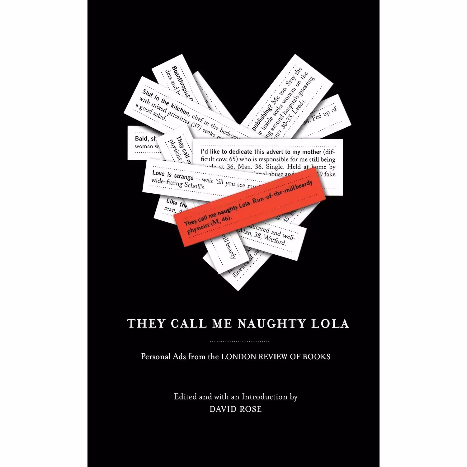 کتاب زبان اصلی They Call Me Naughty Lola اثر David Rose