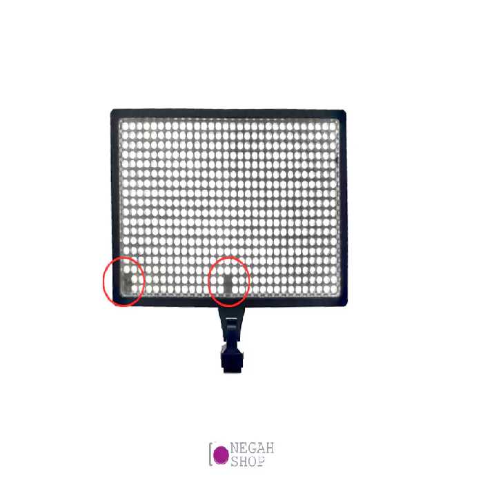 نور عکاسی و تصویربرداری Professional Video Light LED-540 با آداپتور