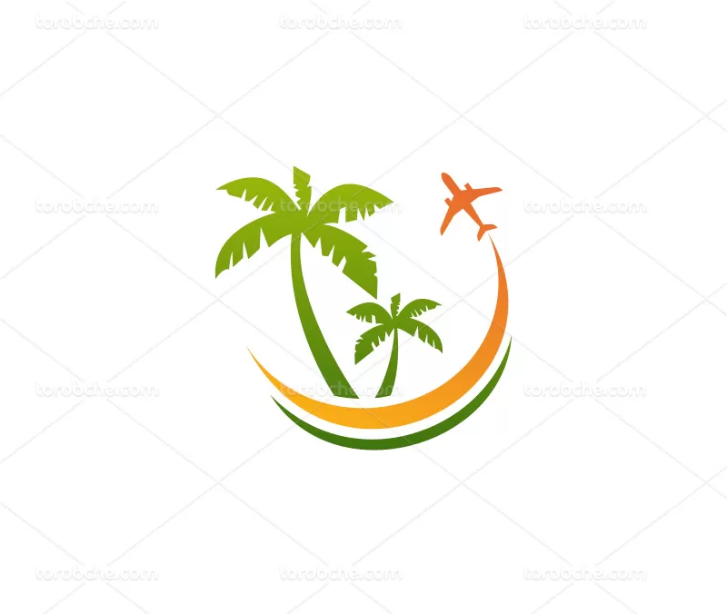 لوگو آژانس مسافرتی | گرافیک با طعم تربچه