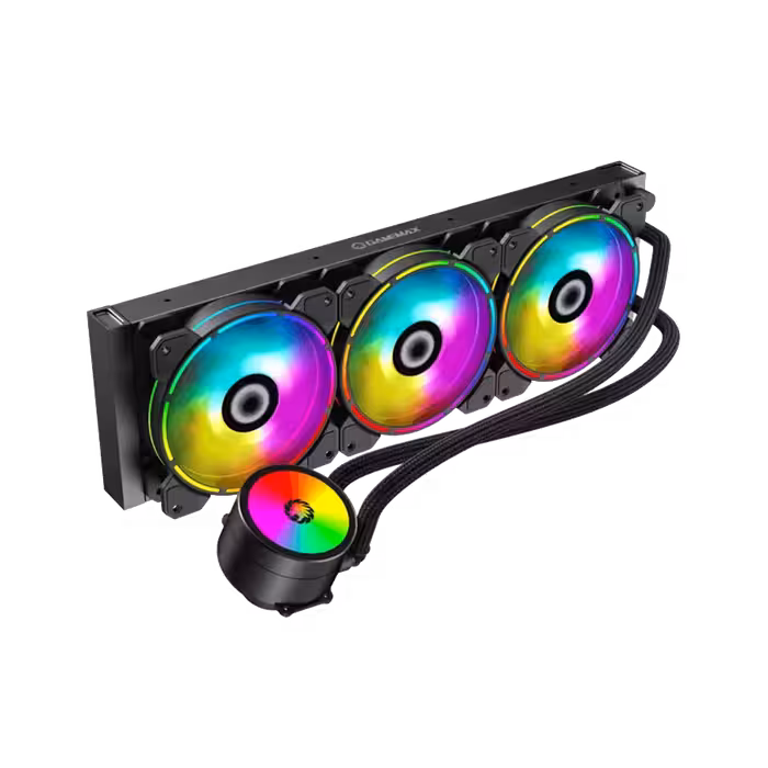 خنک کننده مایع پردازنده گیم مکس Ice Chill 360 Rainbow ARGB