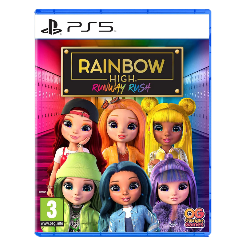 خرید دیسک بازی Rainbow High Runway Rush برای PS5 پلمپ