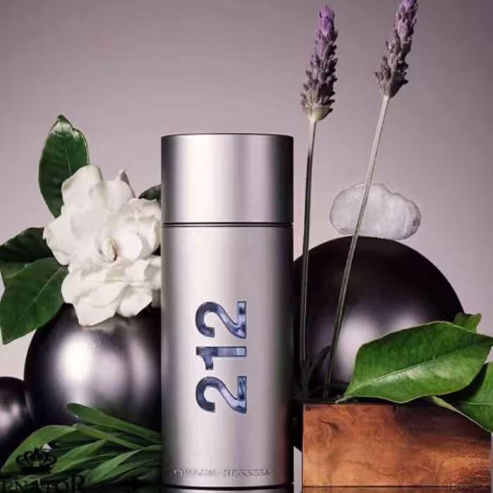 عطر ادکلن پرفیوم کارولینا هررا 212نقره ای حجم50میل برند لوزی گریدH