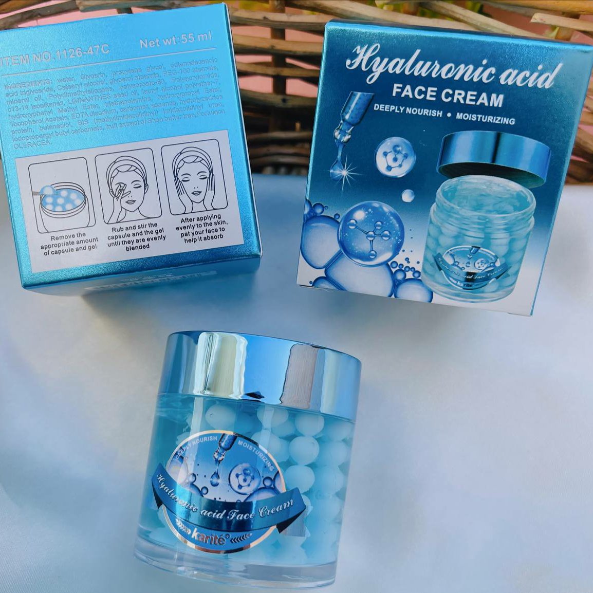 کرم مرواریدی هیالورونیک اسید