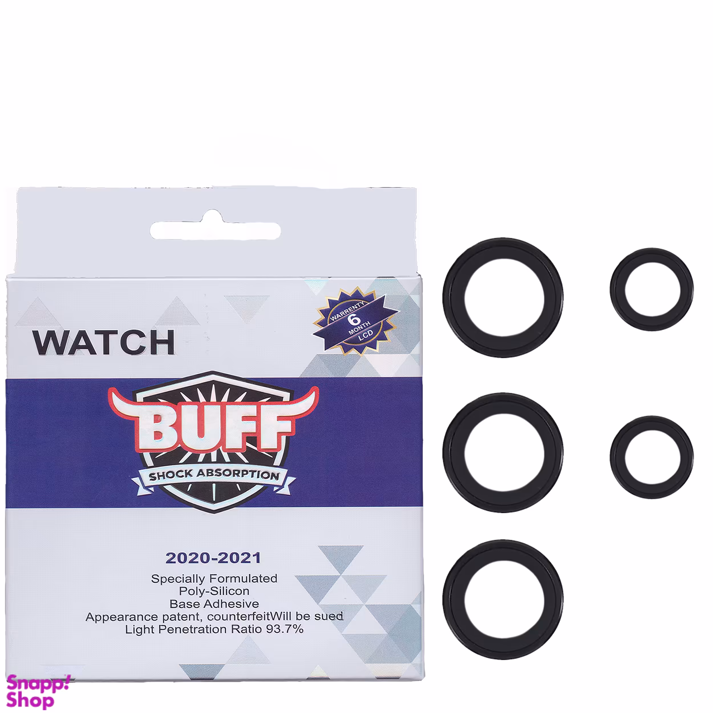 محافظ لنز دوربین بوف مدل ClrFilm-G مناسب برای گوشی موبایل سامسونگ Galaxy S22 Ultra