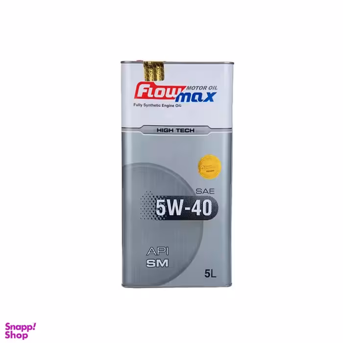 روغن موتور فلومکس مدل HIGH TECH 5W40 حجم 5 لیتر