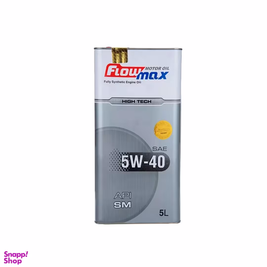 روغن موتور فلومکس مدل HIGH TECH 5W40 حجم 5 لیتر