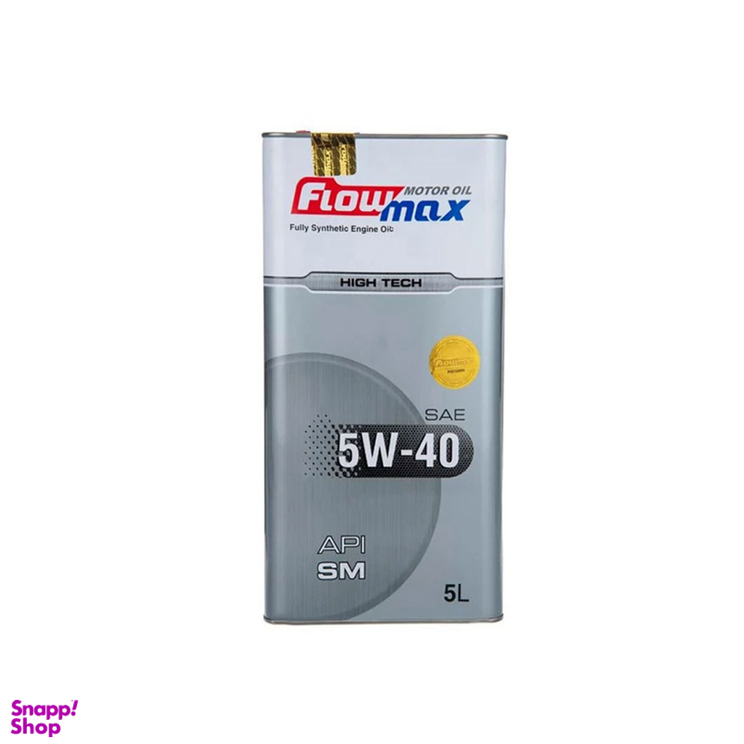 روغن موتور فلومکس مدل HIGH TECH 5W40 حجم 5 لیتر