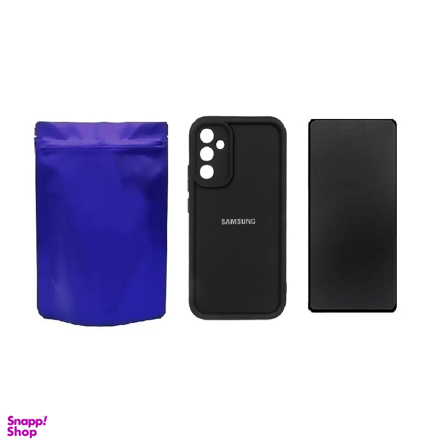 کاور موبایل مدل Solid کد M-B مناسب سامسونگ Galaxy A54 به همراه محافظ صفحه نمایش Privacy