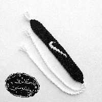 دستبند دوستی دستباف طرح نایک ( ورزشی ) زنانه و مردانه