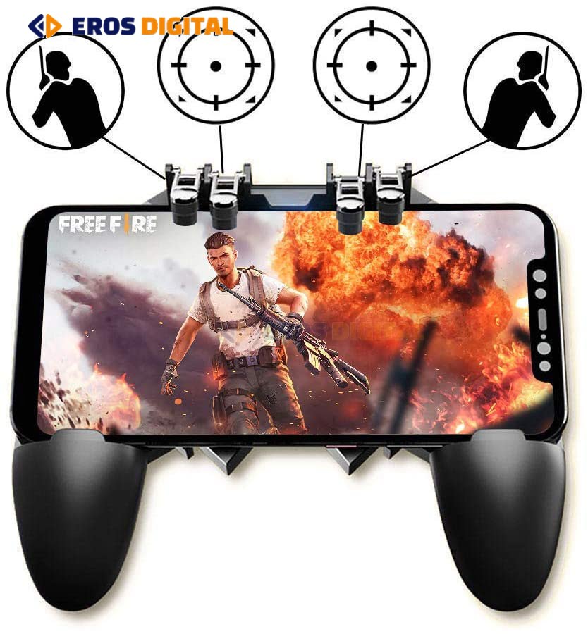 دسته پابجی مدل AK66 plus