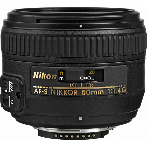 لنز نیکون Nikon AF-S NIKKOR 50mm f/1.4G ( کارکرده )