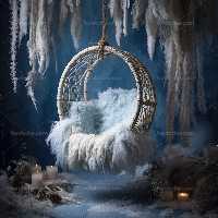 بک دراپ عکاسی با تاب و شمع | گرافیک با طعم تربچه