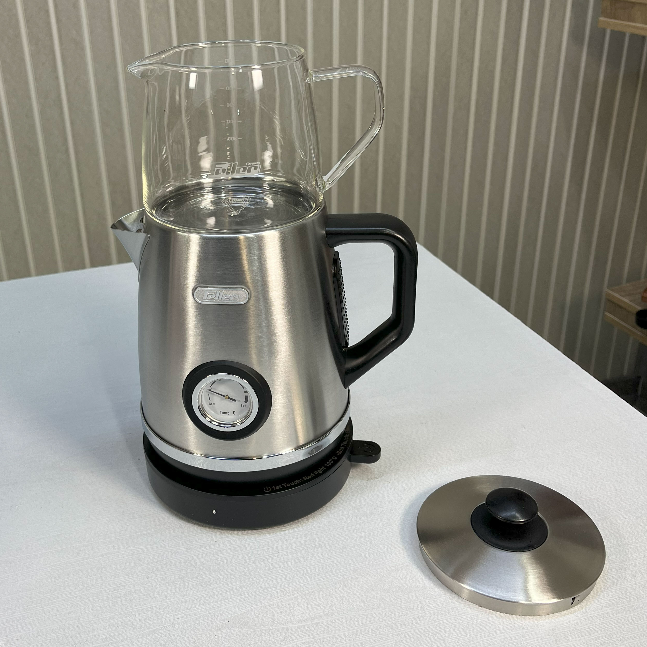 چای ساز فلر مدل TS190 Steel (جعبه باز)