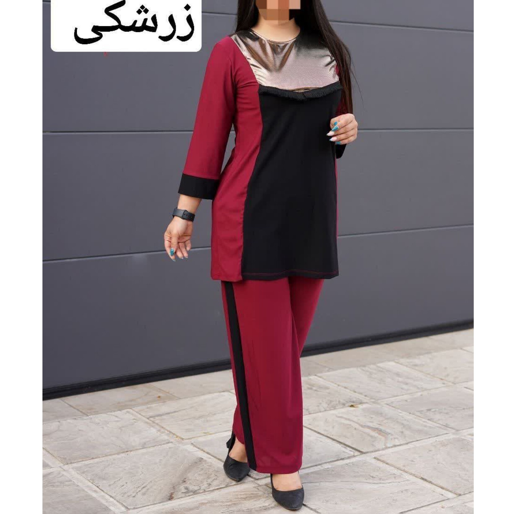 ست تونیک شلوار آنیل