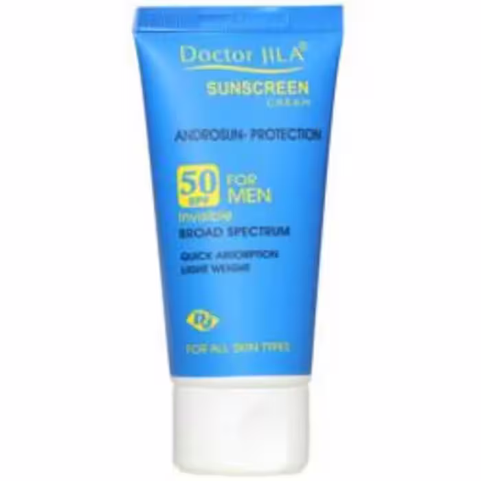 کرم ضد آفتاب آندروسان پروتکشن SPF50 آقایان دکتر ژیلا 50 گرمی