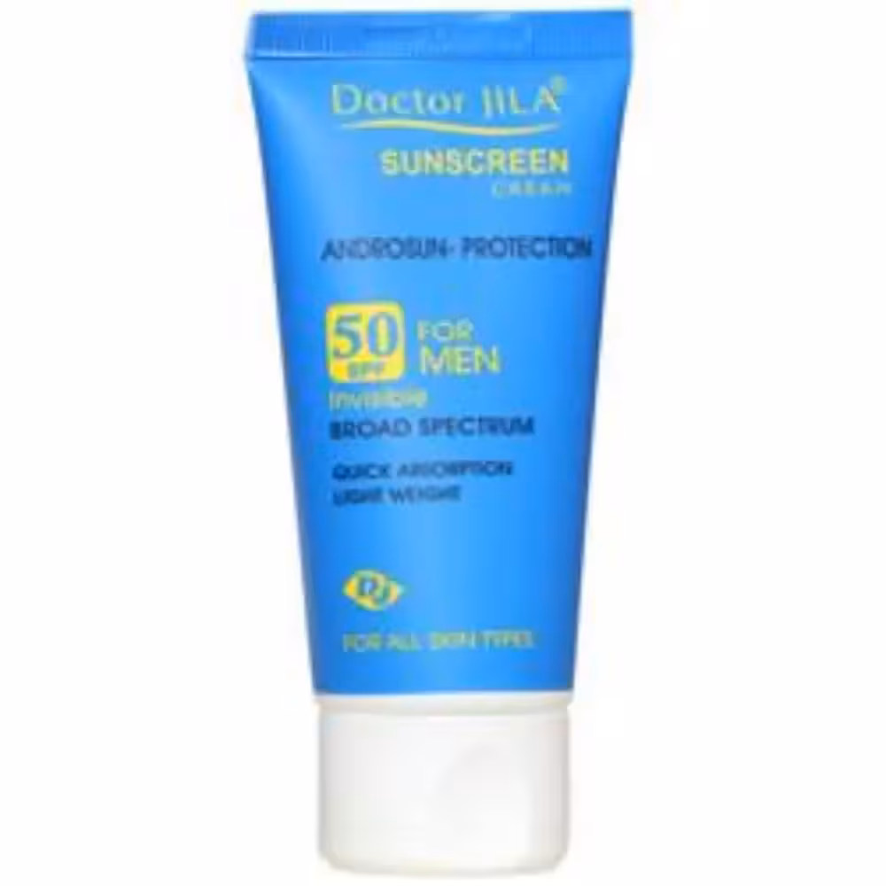کرم ضد آفتاب آندروسان پروتکشن SPF50 آقایان دکتر ژیلا 50 گرمی