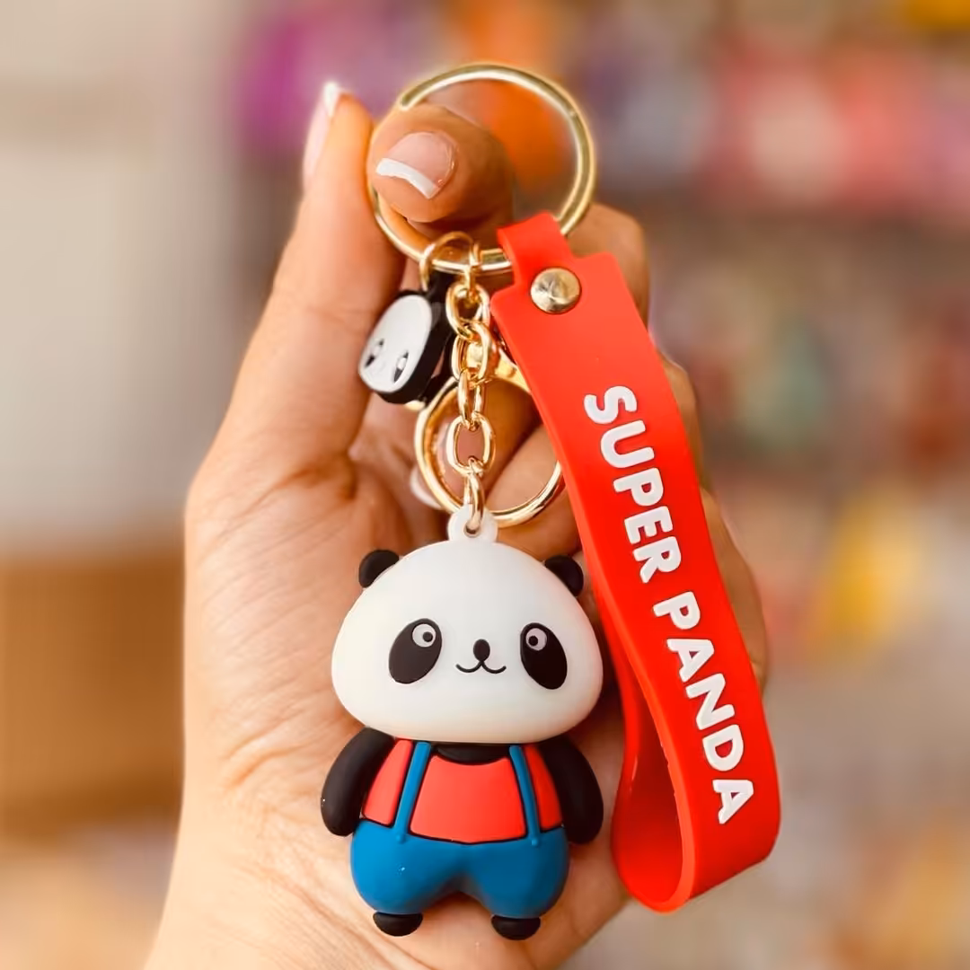 جاکلیدی سیلیکونی پاندا بسیار کیوت