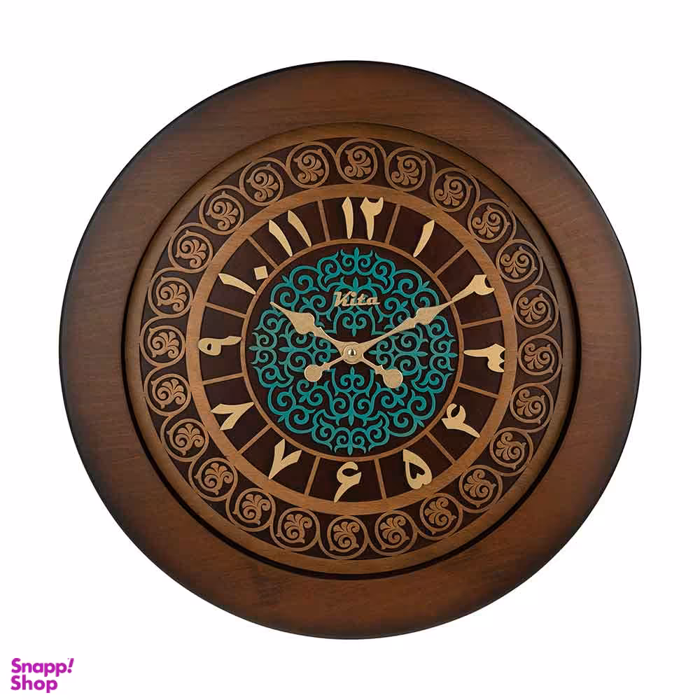 ساعت دیواری هم آدیس مدل کیتا رویال کد CKS 616 C60