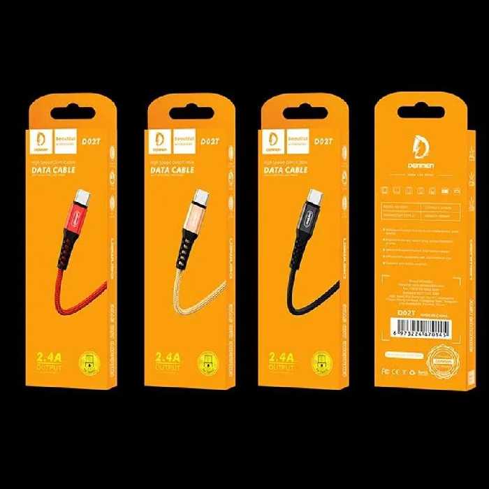 کابل شارژ دنمن d02t تایپ c
