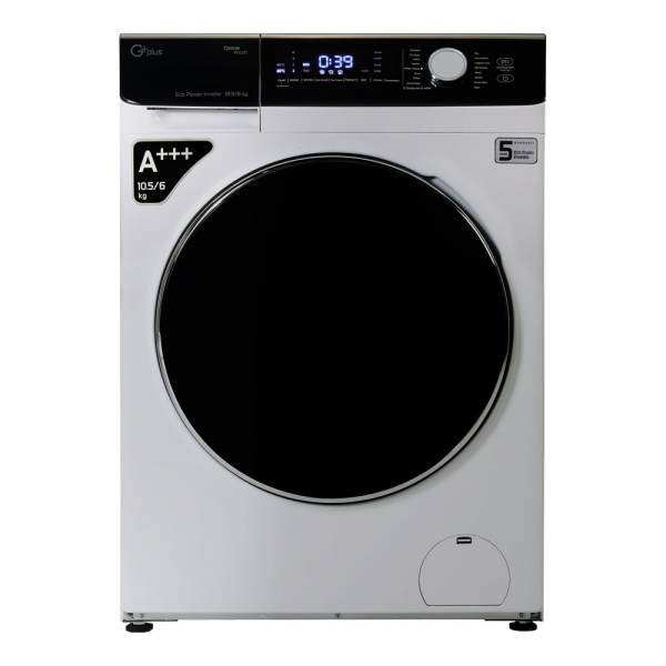 ماشین لباسشویی جی پلاس 10.5 کیلویی مدل GWM-K1048S