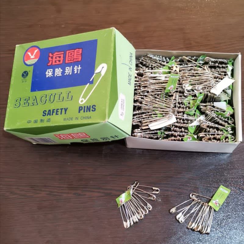 سنجاق قفلی در  3 سایز کوچک و متوسط و بزرگ 