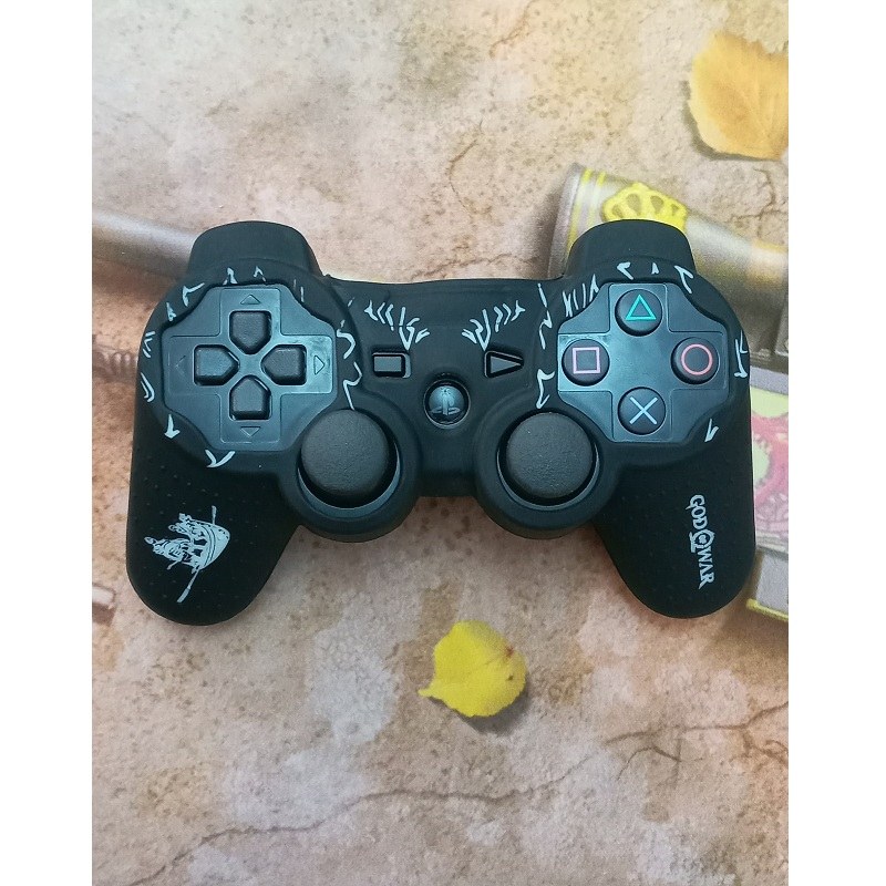 روکش دسته بازی PS3 طرح God Of War سفید مشکی