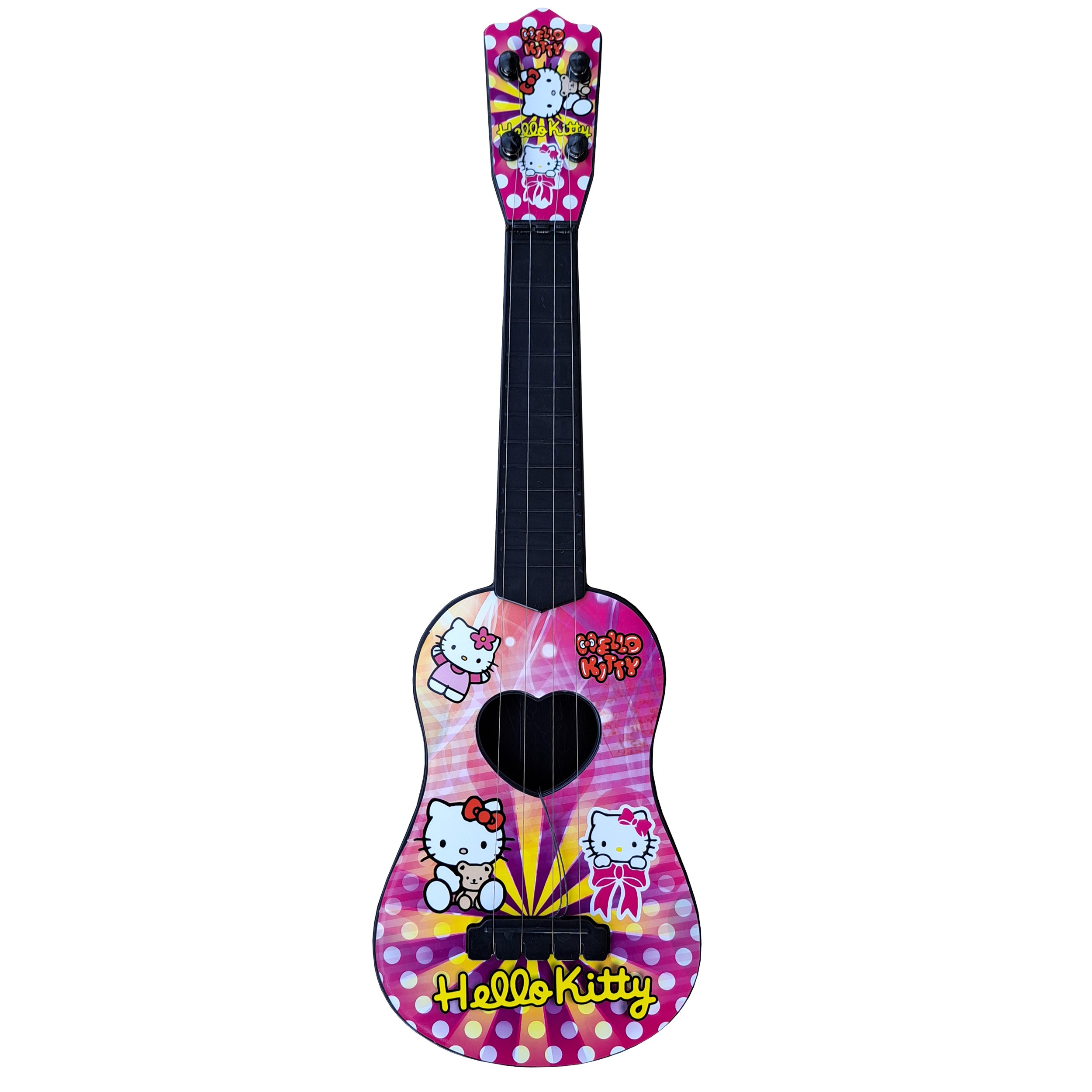 گیتار اسباب بازی 43 سانتی طرح کیتی Hello Kitty