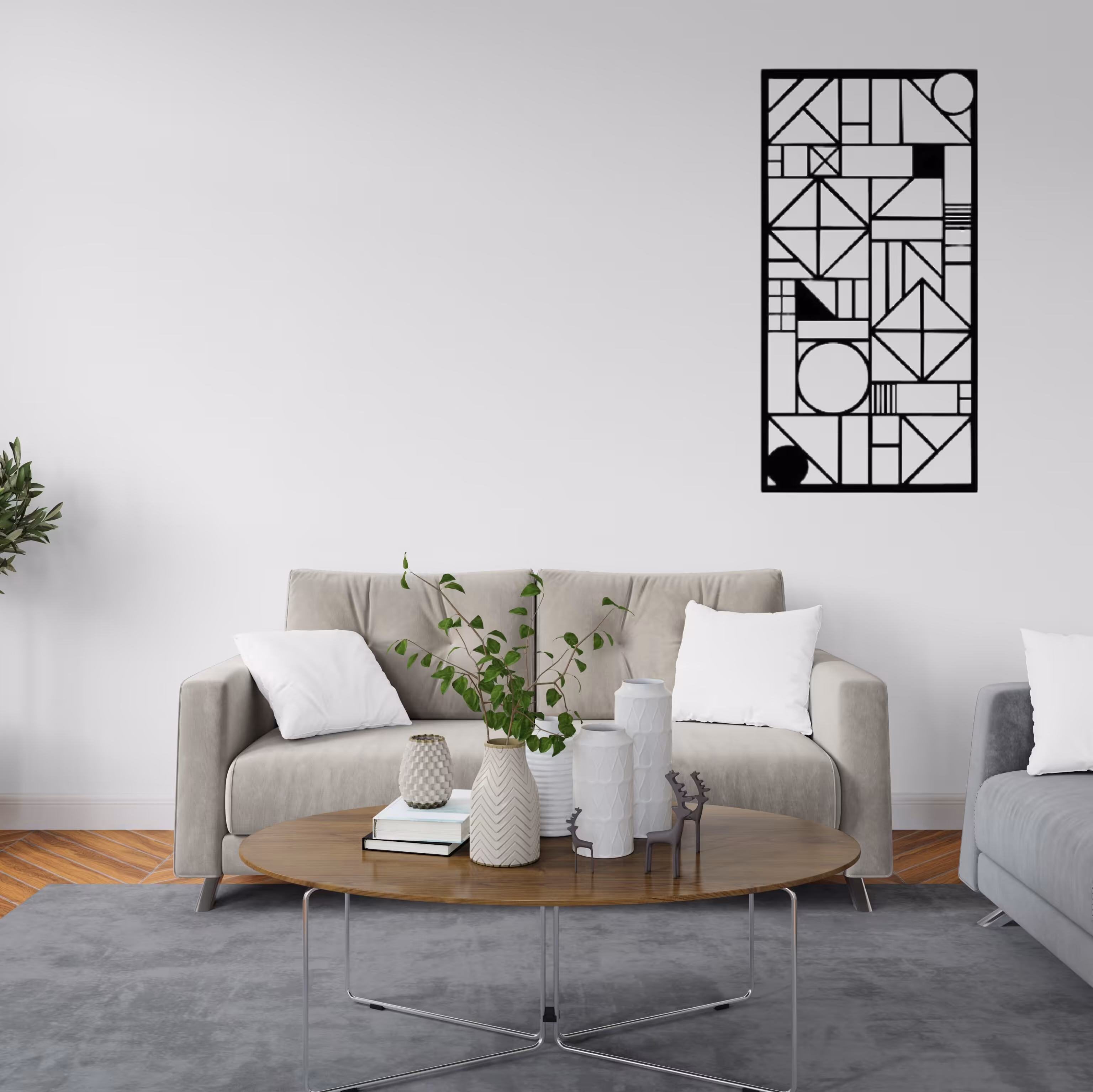 تابلو مدل اشکال هندسی کد A110