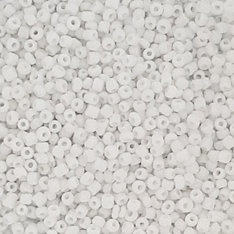 منجوق ریز گچی سفید(قطر 2 میلی متر)(بسته 500 گرمی)
