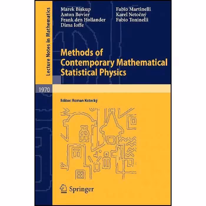 کتاب زبان اصلی Methods of Contemporary Mathematical Statistical Physics 