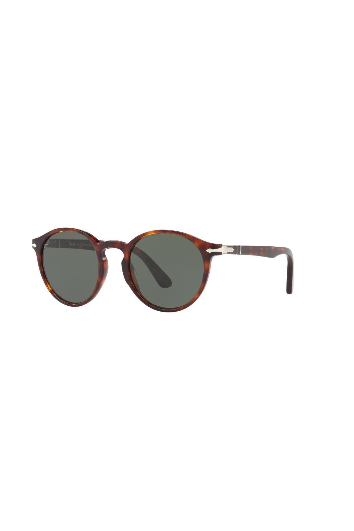 عینک آفتابی قهوه‌ای مردانه و زنانه 0po 3171s 24 31 52 یونیسکس Persol