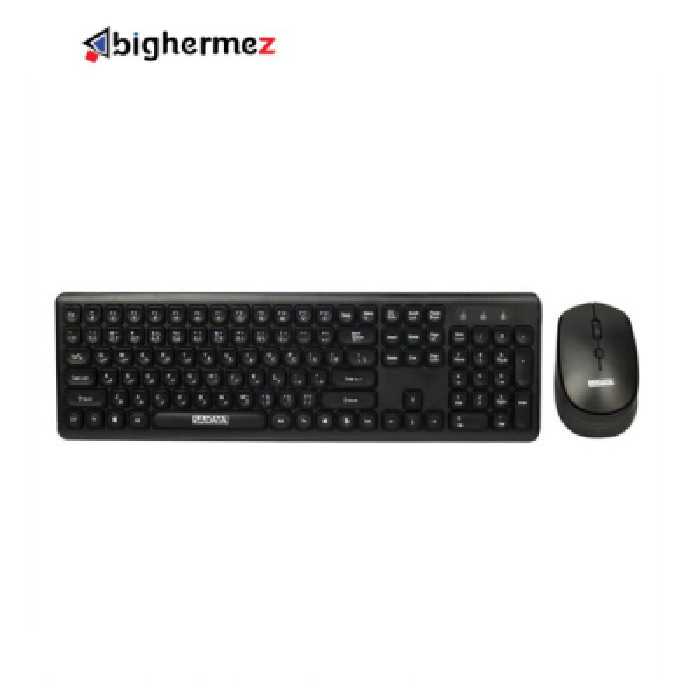 کیبورد و ماوس بیسیم سادیتا مدل SKM-2401 WL