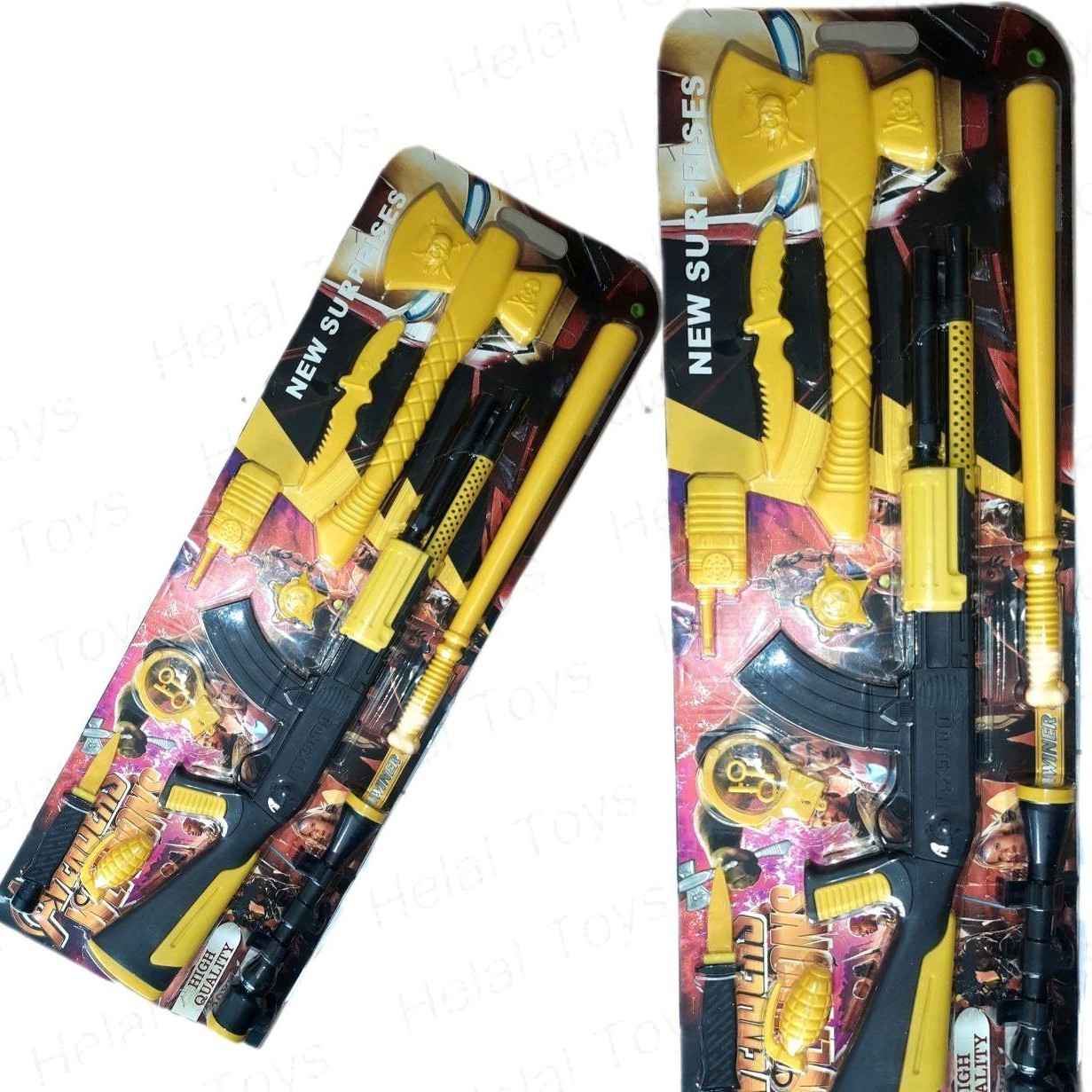 تفنگ مسلسل وکیومی بزرگ 10 تکه 