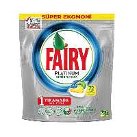 قرص ماشین ظرفشویی پلاتینوم 72 تایی فیری (Fairy) | فروشگاه ارس ترک