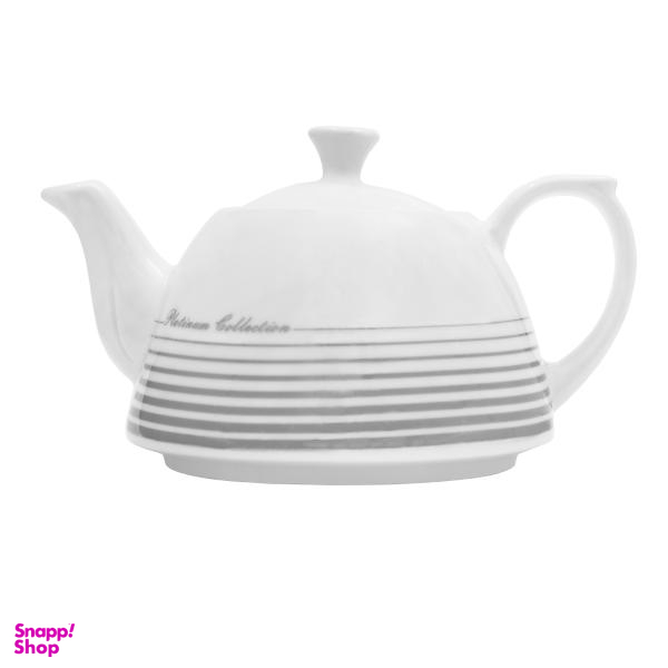 قوری چینی آرش مدل پلاتینیوم