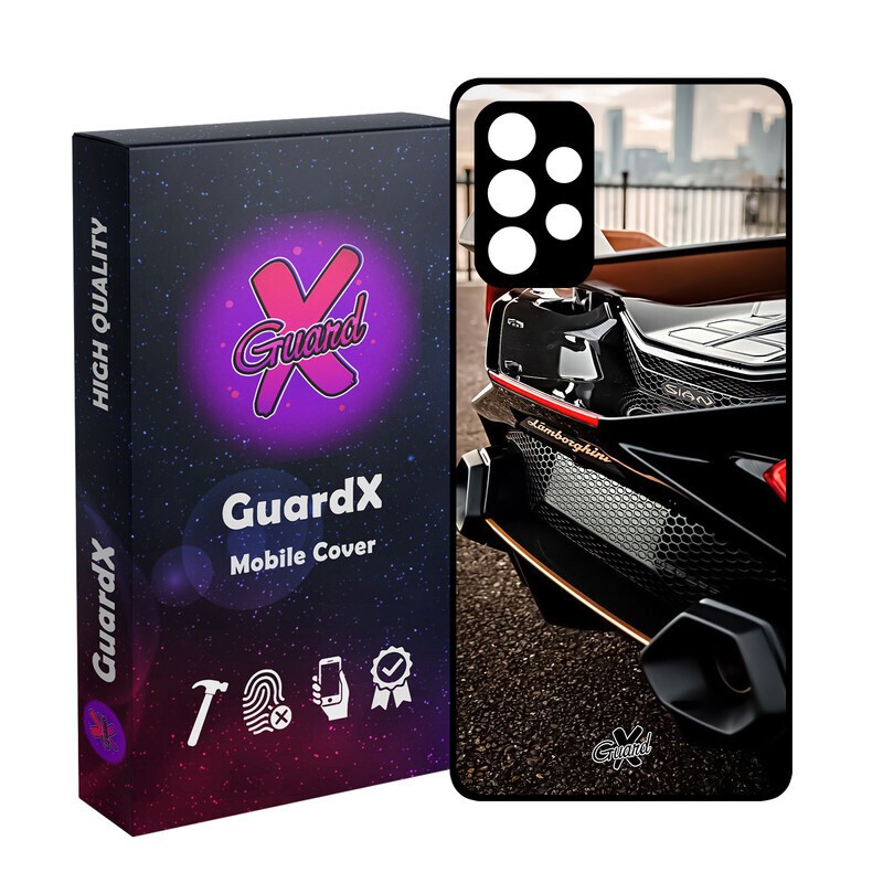 کاور گارد ایکس طرح لامبورگینی مدل Glass10492 مناسب برای گوشی موبایل سامسونگ A32 5G/M32 5G