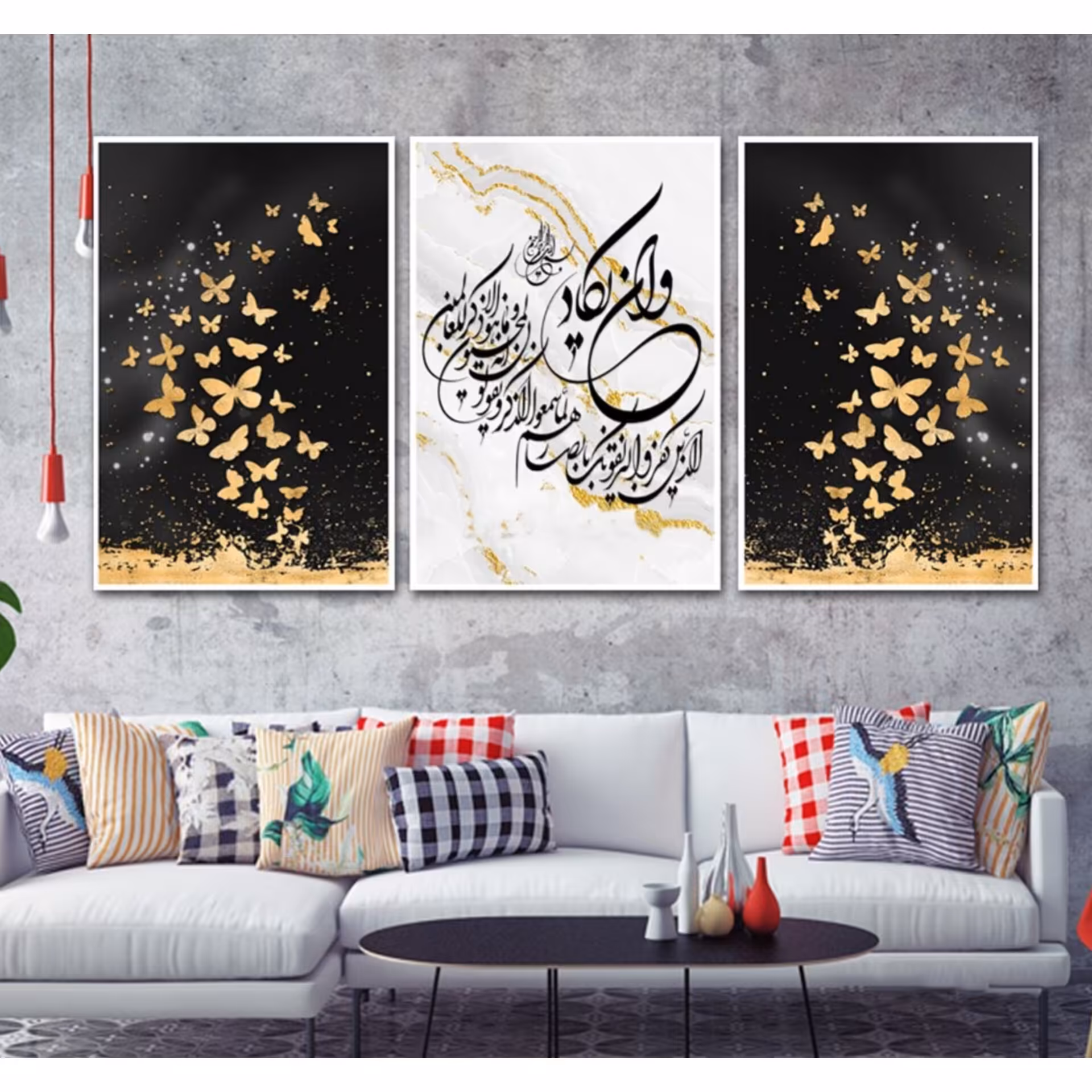 تابلو دکوراتیو 3تیکه کد 791