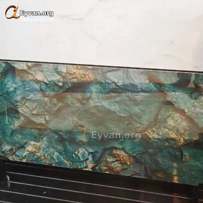 سرامیک براق سوپر پولیش سبز طلایی کد 11506