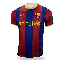 پیراهن کلاسیک اول بارسلونا 2010-2011